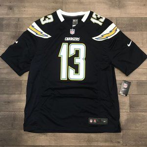 NIKE Men's Football Jersey LA Chargers Keenan Allen # 13 Navy White Size 3XL NWT